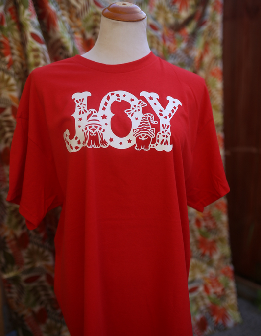 JOY Christmas Tee, Short sleeve